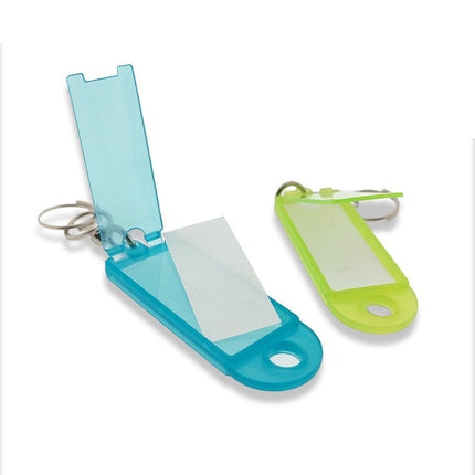 Schlüsseletikett aufklappbar 60x22mm - 1 Stück