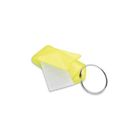 Schlüsseletikett aufklappbar groß 60x27 mm - 100 Stück