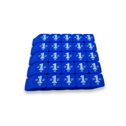 Eventchips - Recycelter Kunststoff - 1000 Stück