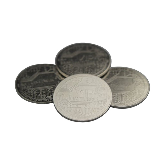 XL VIP-Münze Limitless Ø40mm Stahl vernickelt - 100 Stück
