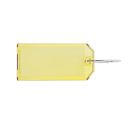 Schlüsseletikett Plexiglas 75x31,5mm - 1 Stück