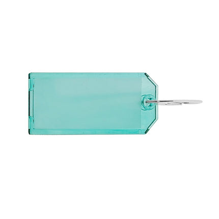 Schlüsseletikett Plexiglas 75x31,5mm - 1 Stück