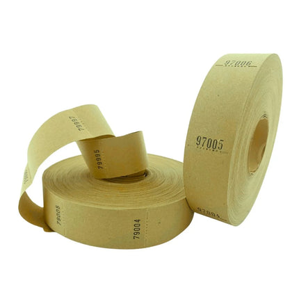 Wertmarken auf Rolle, nummeriert - 1000 Abrisse