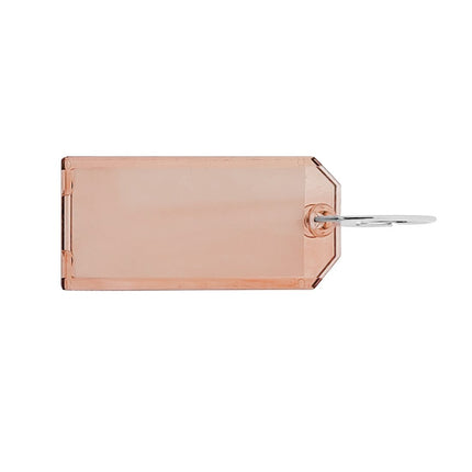 Schlüsseletikett Plexiglas 75x31,5mm - 1 Stück