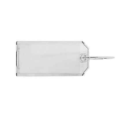 Schlüsseletikett Plexiglas 75x31,5mm - 1 Stück