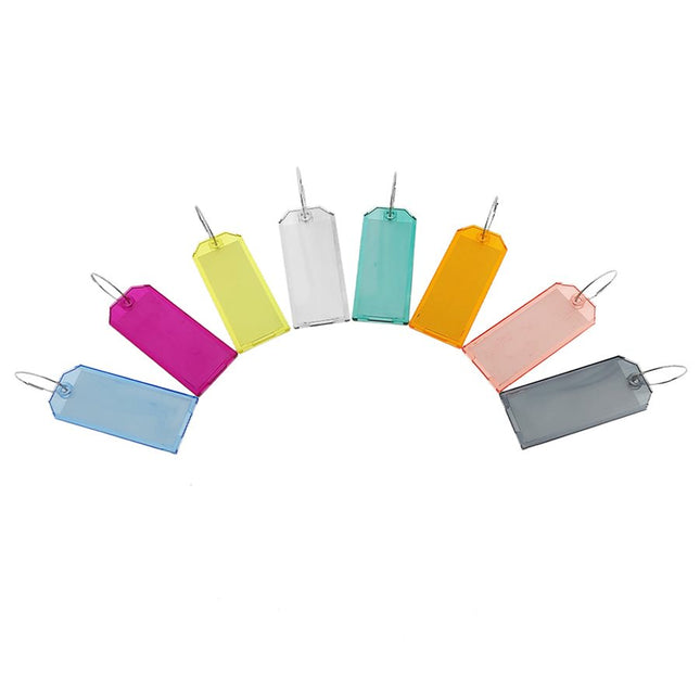 Schlüsseletikett Plexiglas 75x31,5mm - 1 Stück