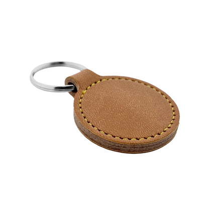 Schlüsselanhänger Leder Ø45mm - pro Stück