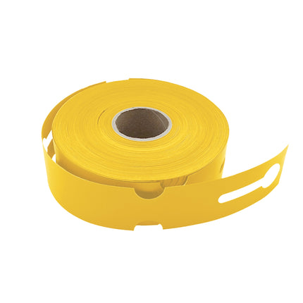 Schlaufenetiketten E2 TT-Drucker 150µ, 260x50 mm, Gelb –  500 Stück