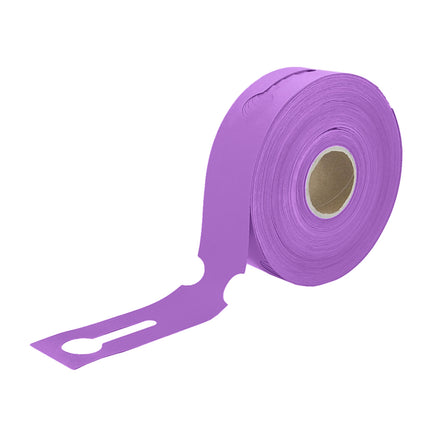 Schlaufenetiketten E2 TT-Drucker 150µ, 260x50 mm, Lila –  500 Stück