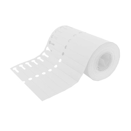 Schlaufenetiketten PVC 220µ, 120x13mm - 1000 Stück