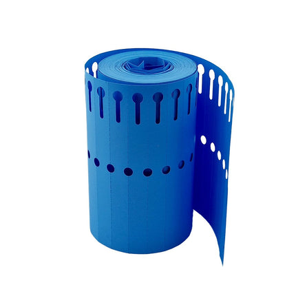 Schlaufenetiketten PVC 200µ, 120x13 mm, Blau - 1000 Stück