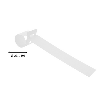 Schlaufenetiketten PVC 200 µ, 200x20 mm - 1000 Stück