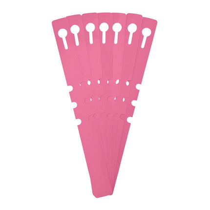 Schlaufenetiketten PVC 600µ, 210x20 mm - 100 Stück