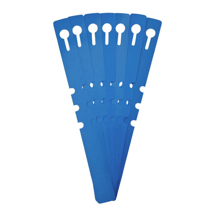 Schlaufenetiketten PVC 600µ, 210x20 mm - 100 Stück