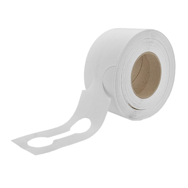 Schlaufenetiketten TT-Drucker 150µ, 381x75 mm, Weiß - 250 Stück