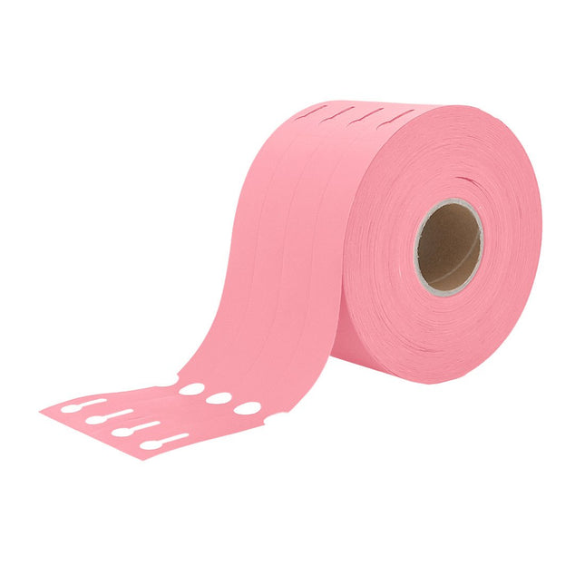 Schlaufenetiketten TT-Drucker 200µ, 250x25 mm, Rosa - 1500 Stück