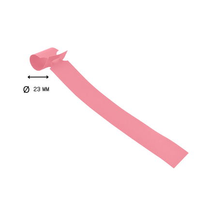 Schlaufenetiketten TT-Drucker 200µ, 250x25 mm, Rosa - 1500 Stück