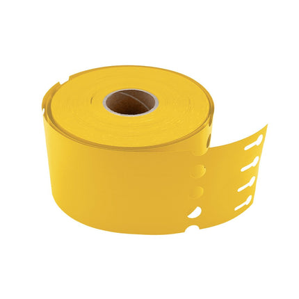 Schlaufenetiketten TT-Drucker 200µ, 250x25 mm, Gelb - 1500 Stück
