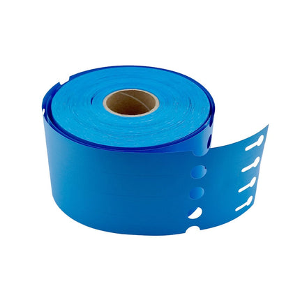 Schlaufenetiketten TT-Drucker 200µ, 250x25 mm, Blau - 1500 Stück
