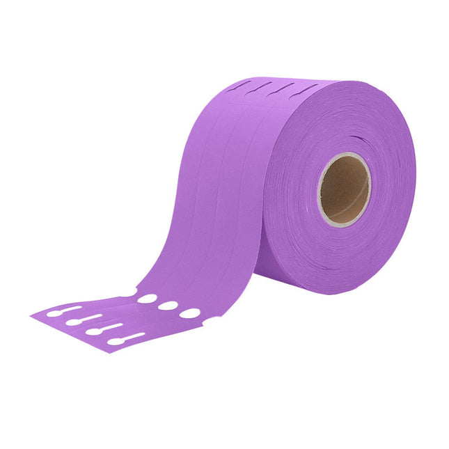 Schlaufenetiketten TT-Drucker 200µ, 250x25 mm, Lila - 1500 Stück