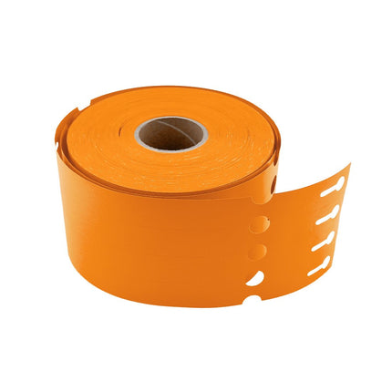 Schlaufenetiketten TT-Drucker 200µ, 250x25 mm, Orange - 1500 Stück