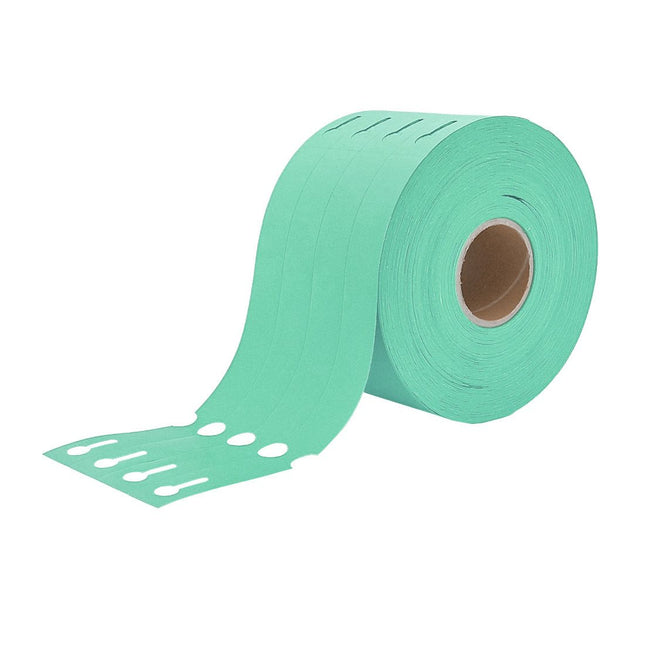 Schlaufenetiketten TT-Drucker 200µ, 250x25 mm, Grün - 1500 Stück