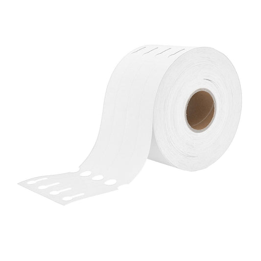 Schlaufenetiketten TT-Drucker 200µ, 250x25 mm, Weiß - 1500 Stück