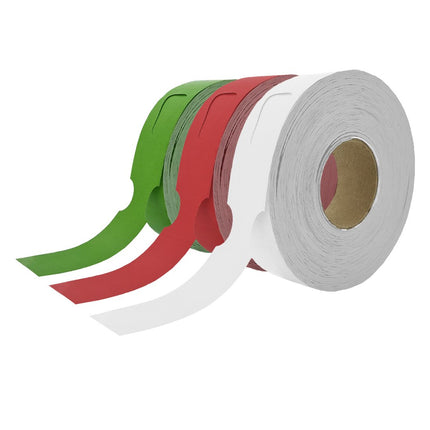 Schlaufenetiketten Metallerkennung, 185µ, 297x48mm - 500 Stück