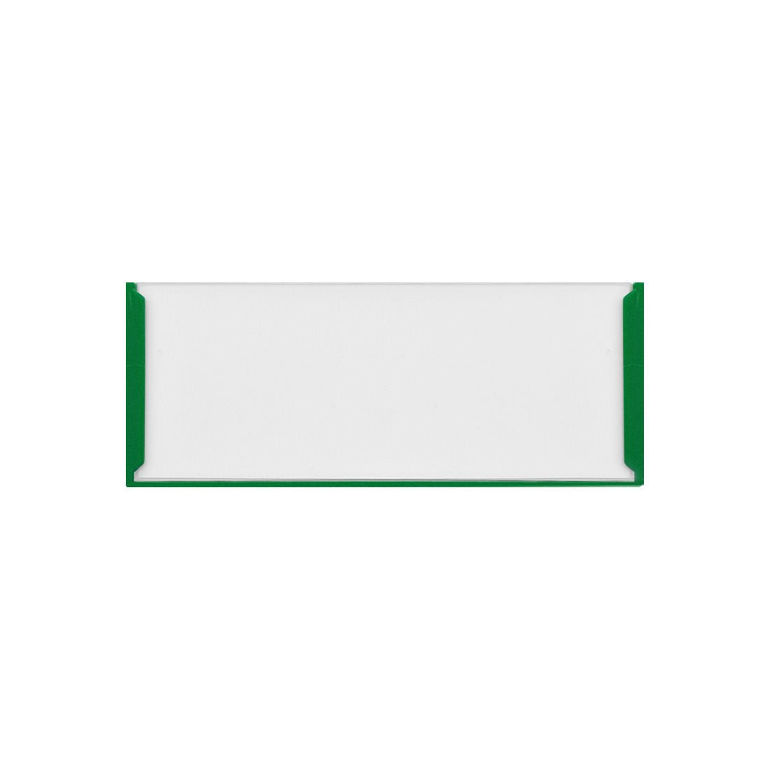 Etikettenhalter Kunststoff selbstklebend 75x30mm - pro Stück