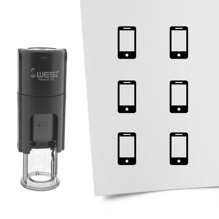 Stempel Handy  Ø10mm rund