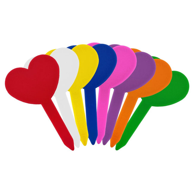 Stecketiketten Herz 46 x 82 mm, 1000µ - 100 Stück