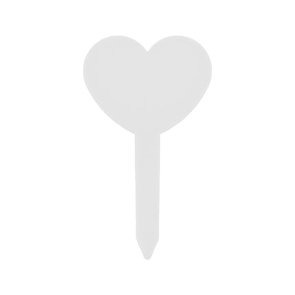 Stecketiketten Herz 46 x 82 mm, 1000µ - 100 Stück