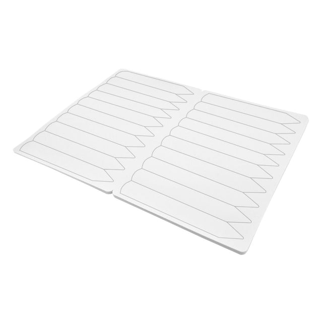 Stecketiketten auf Bögen 20x120 mm, 200 µ - 100 Stück