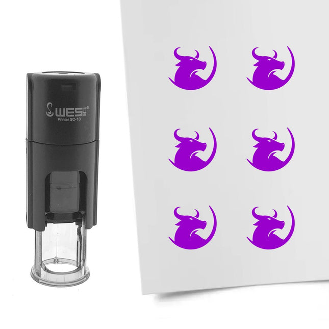 Stempel Stier Ø10mm rund