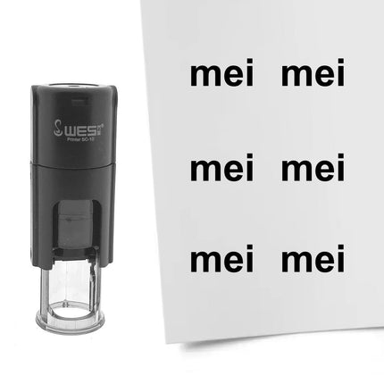 Stempel Monat Mei Ø10mm rund
