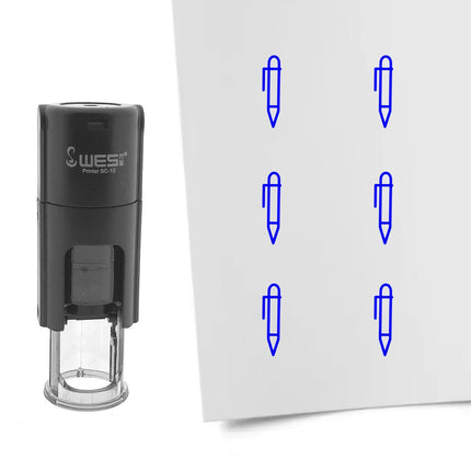 Stempel Kugelschreiber Ø10mm rund