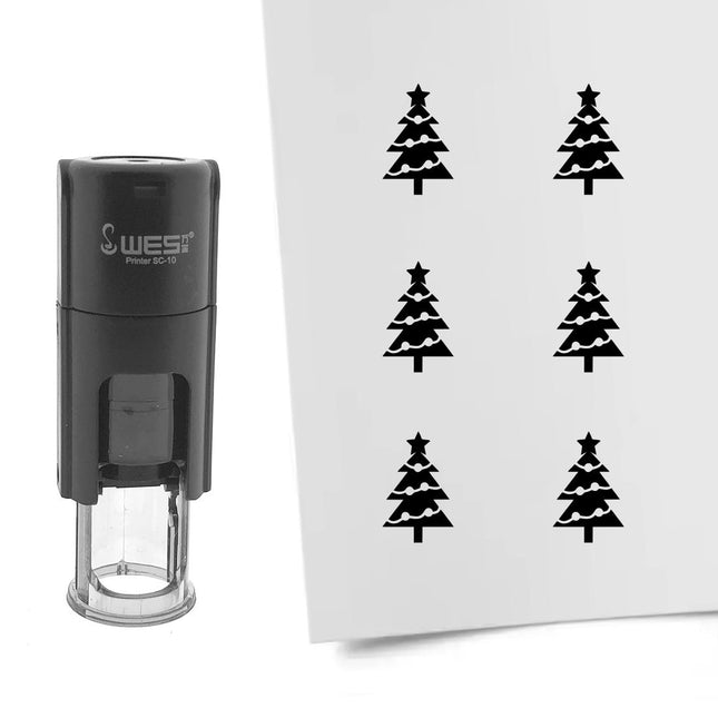 Stempel Weihnachtsbaum Ø10mm rund
