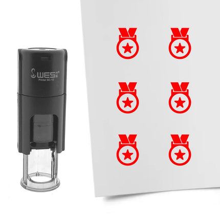 Stempel Medaille Ø10mm rund