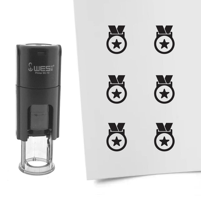 Stempel Medaille Ø10mm rund
