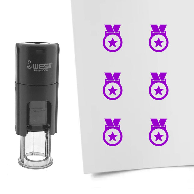 Stempel Medaille Ø10mm rund