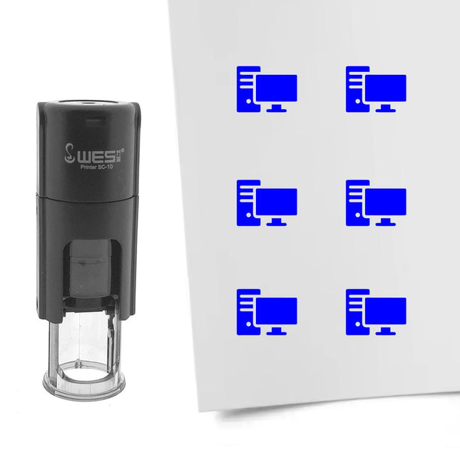 Stempel Computer Ø10mm rund