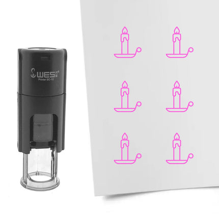 Stempel Kerze Ø10mm rund