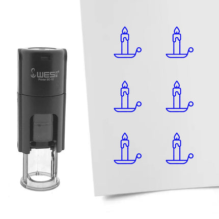 Stempel Kerze Ø10mm rund