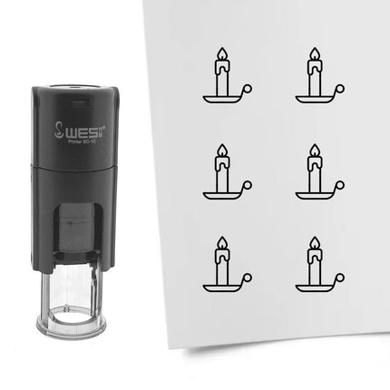 Stempel Kerze Ø10mm rund