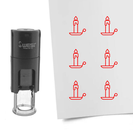 Stempel Kerze Ø10mm rund