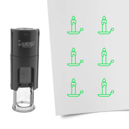 Stempel Kerze Ø10mm rund