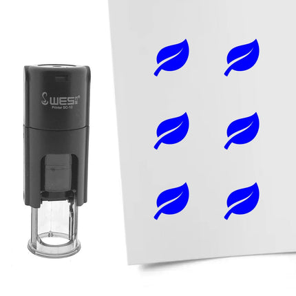 Stempel Blatt Ø10mm rund