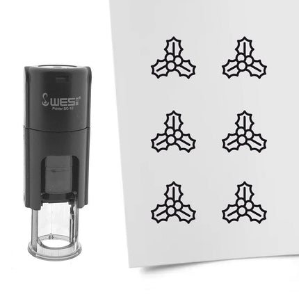 Stempel Mistelzweig Ø10mm rund