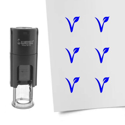 Stempel Vegan Ø10mm rund