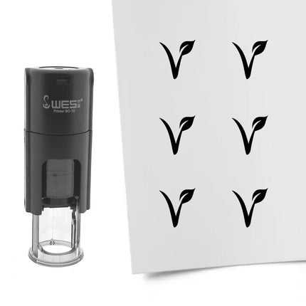 Stempel Vegan Ø10mm rund